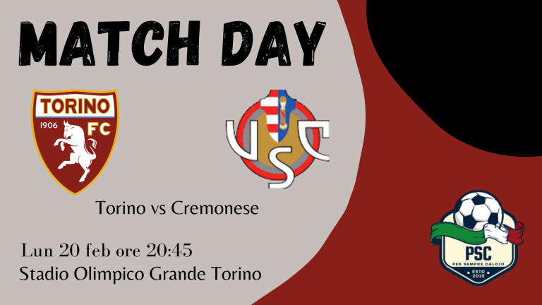 Torino-Cremonese, the likely formations and where to see it on TV