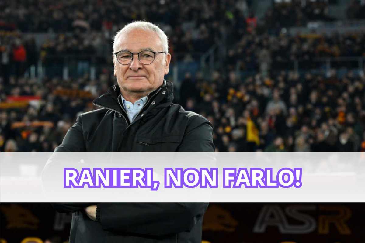 Roma, magician Ranieri saved you: now though don't make that mistake there