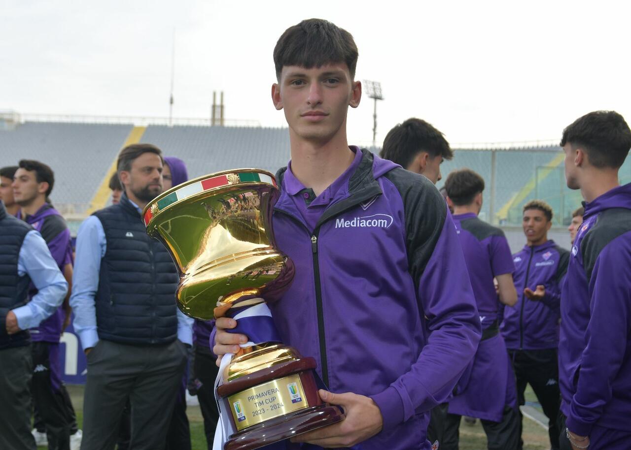 Biagetti: "Comuzzo prototype of modern defender, already in Primavera at Fiorentina I knew he was very strong. He has a career ahead of him. I'm doing well in Sorrento