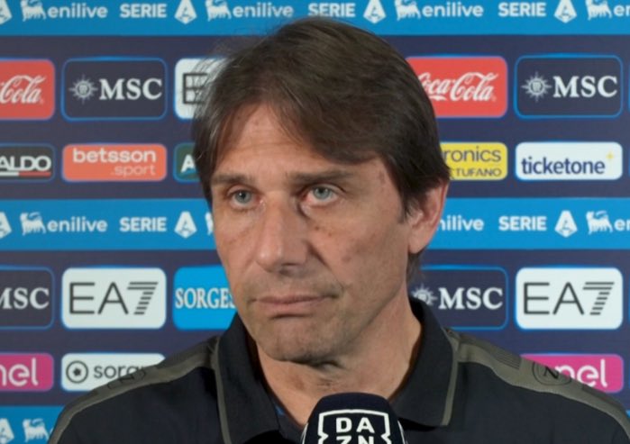 Conte a DAZN: “Classifica corta, la pressione sia positiva! I sistemi di gioco contano poco, un messaggio ai tifosi…”