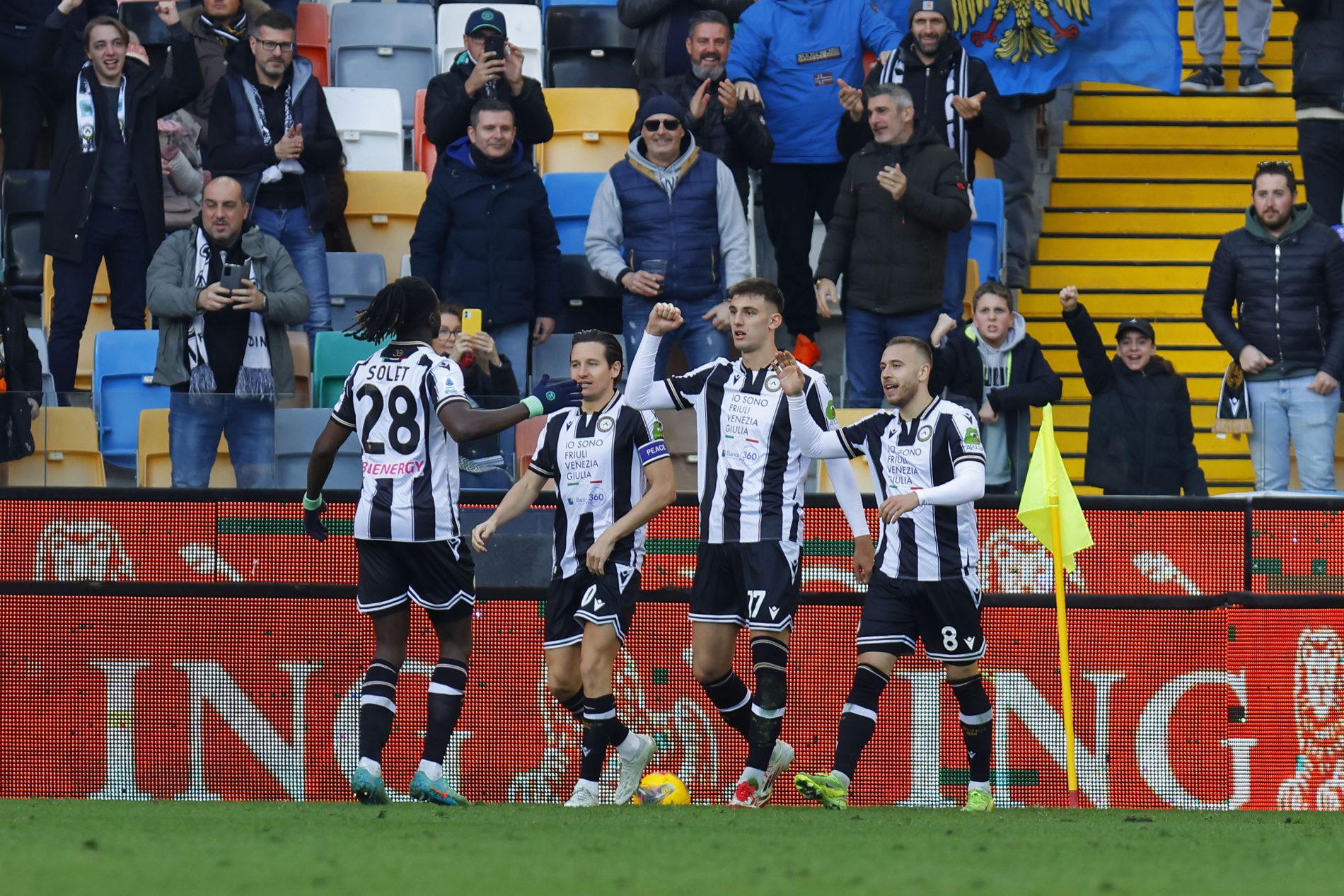 Banchelli: "Udinese's ranking is rather quiet, but it is forbidden to rest on our laurels..