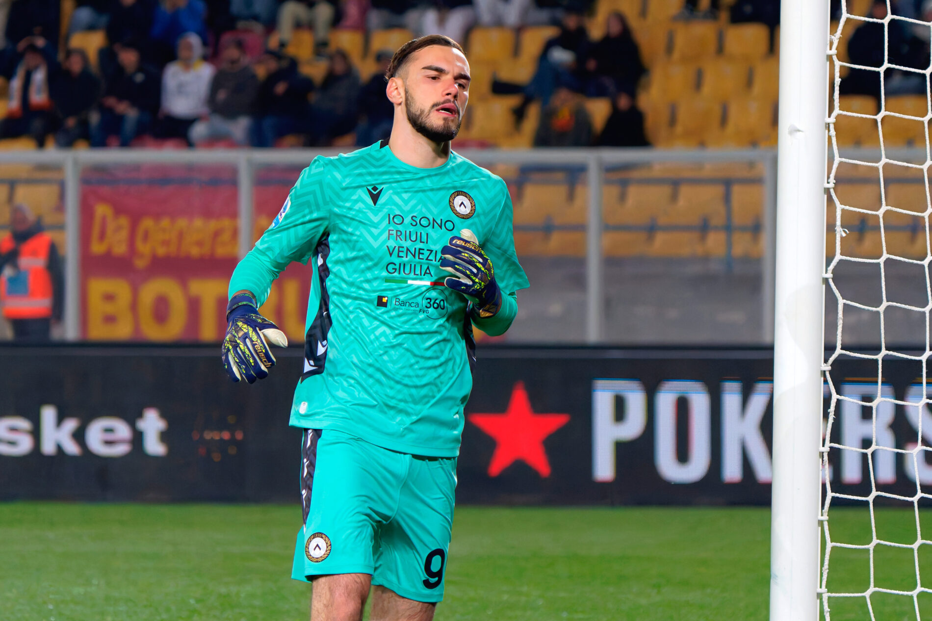 Udinese, injury for Sava: third goalkeeper plays against Parma