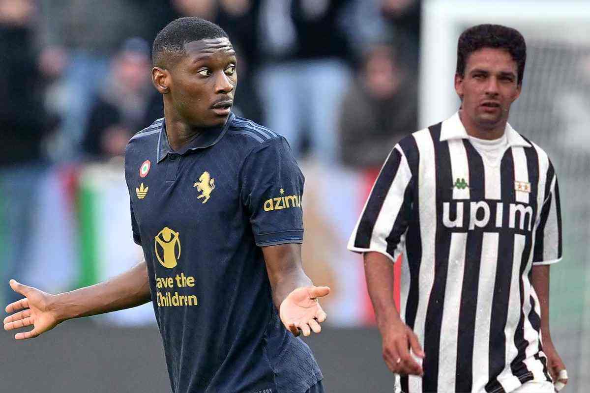 Juventus, Kolo Muani better than Baggio: he has already broken a crazy record