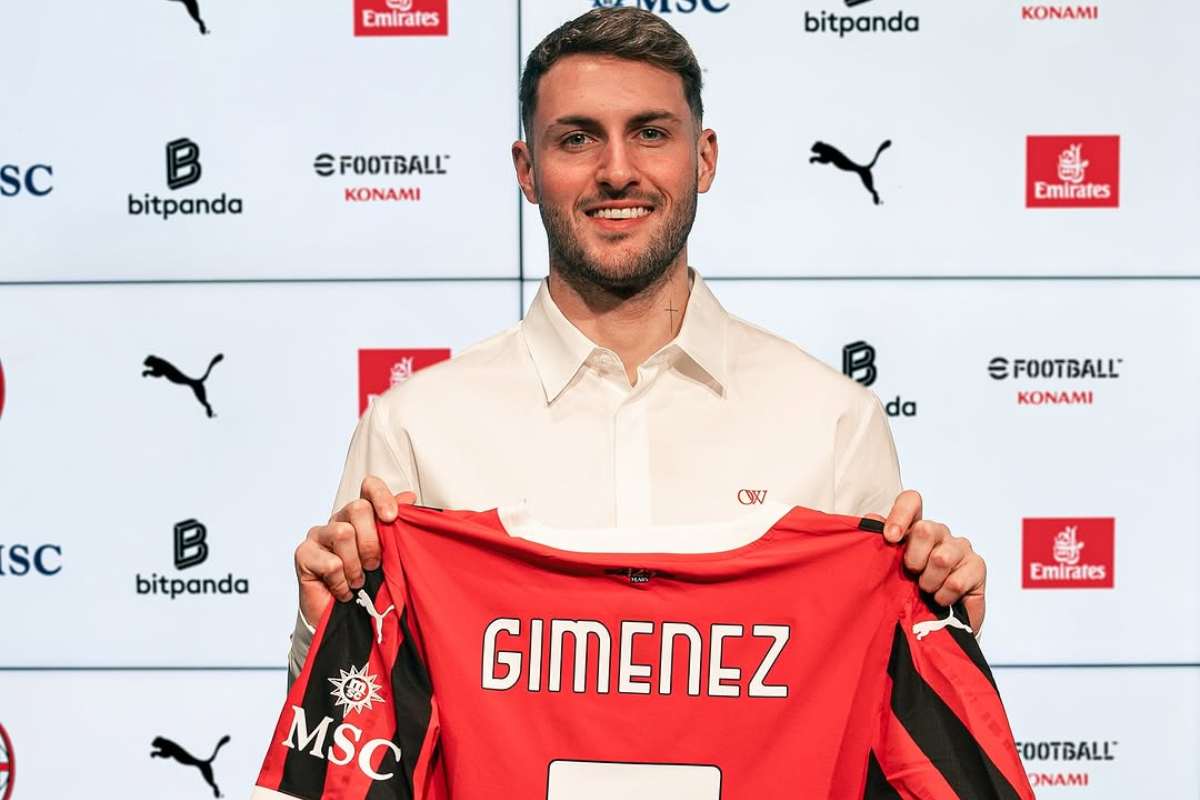 LIVE - Milan, Santi Gimenez: the presentation press conference live