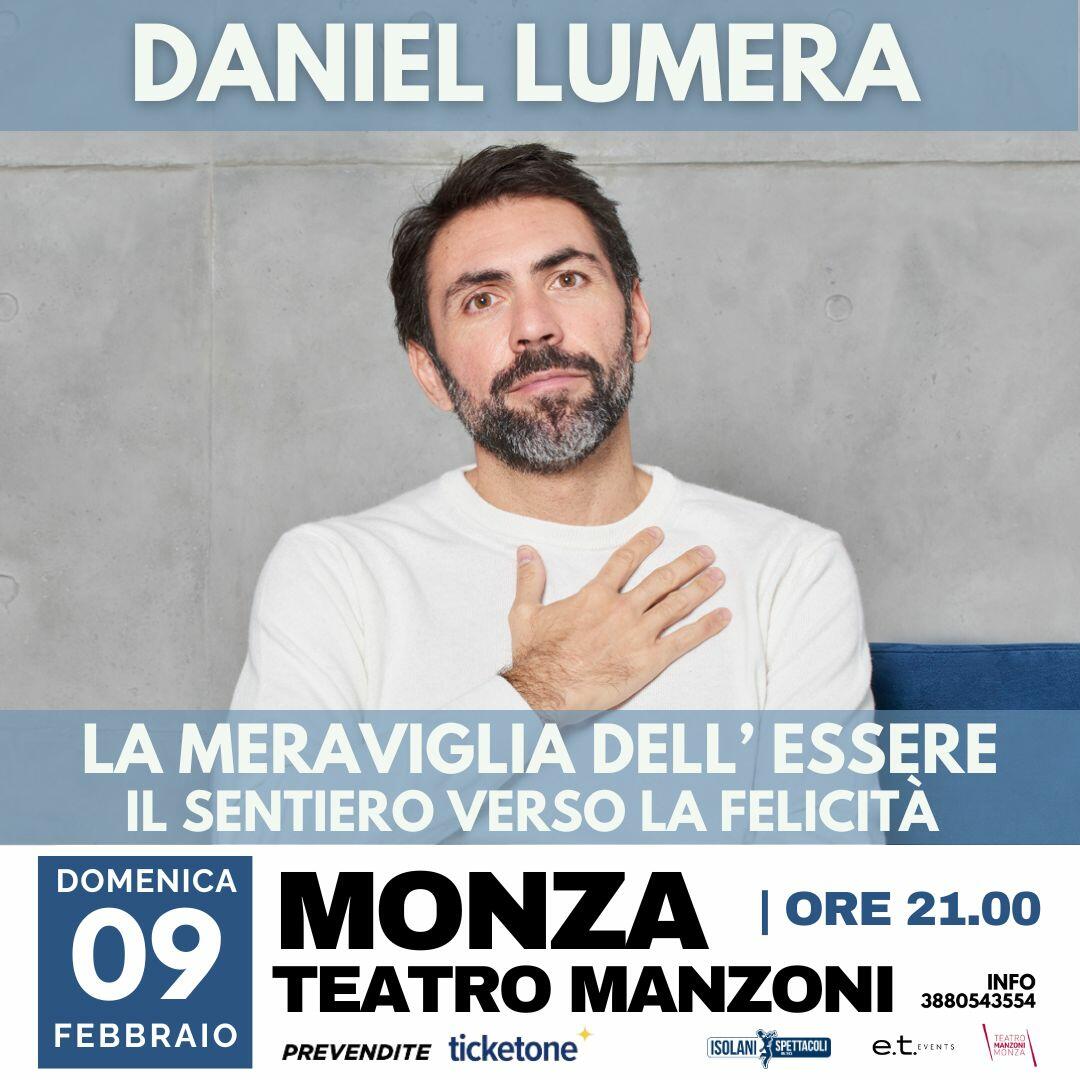 Daniel Lumera arriva a Monza: un percorso di consapevolezza al Manzoni