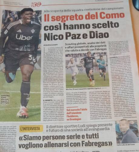 Only happened in the days of Borgonovo and Tardelli: national sports newspapers' interest in the blue jewels