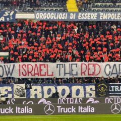 Empoli Calcio Empoli fans join 'Red Card for Israel,' first in Italy