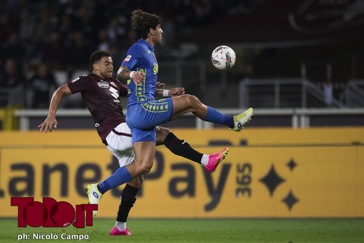 Torino-Empoli, past records: total balance at home granata