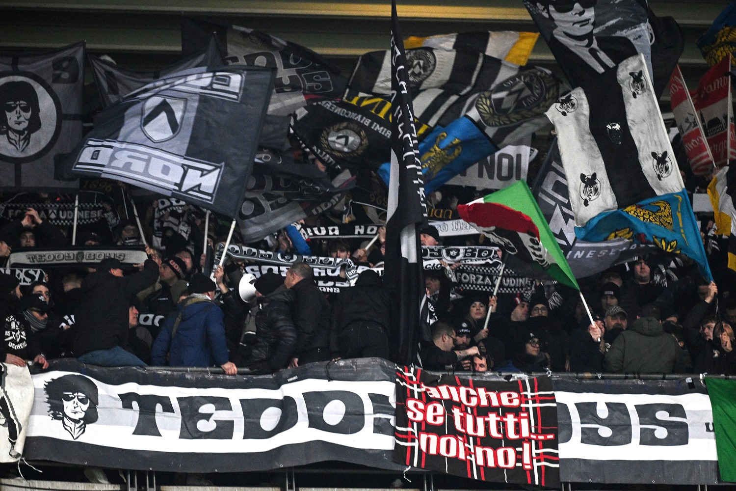 Udinese challenges Inter Milan at San Siro with the support of at least 1,000 fans