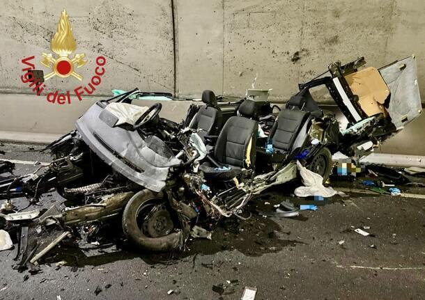 Serious accident in Pusiano: two dead and injured