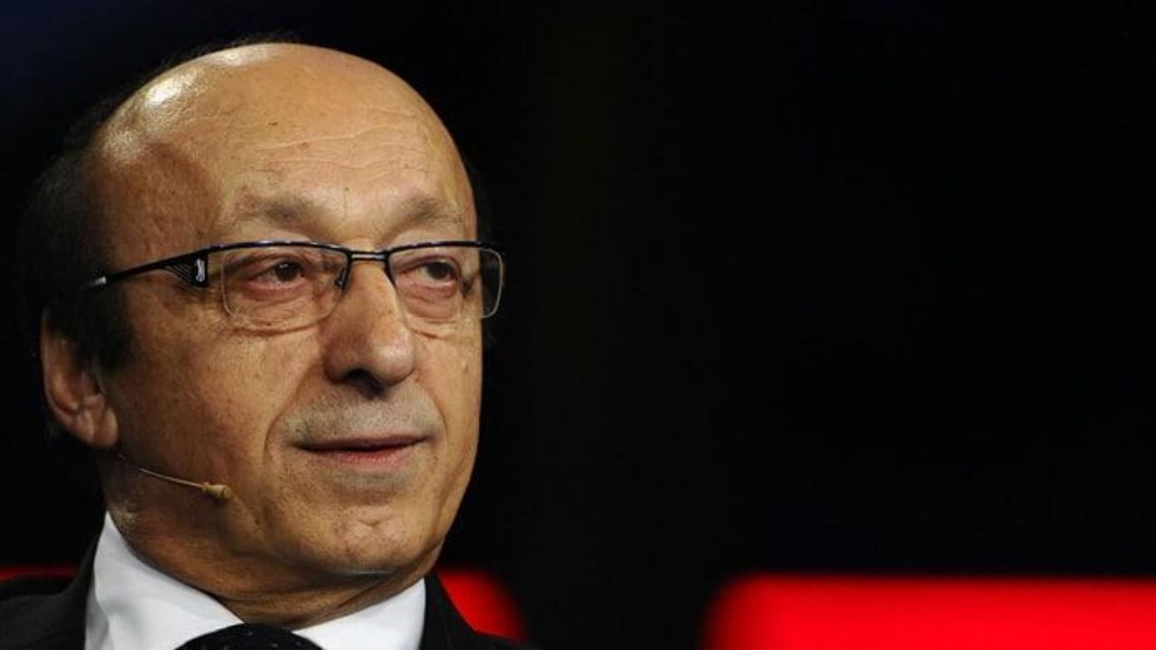 Moggi: “Juve nella lotta scudetto? Magari qualcuno l’ha detto a mo’ di scherzo”