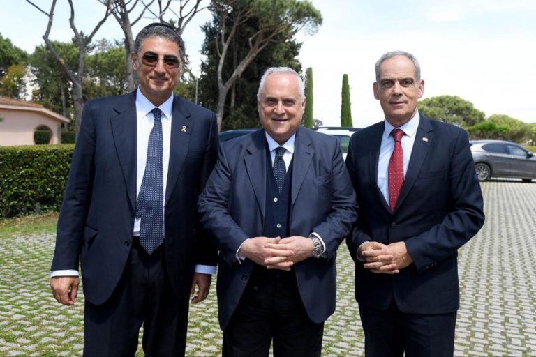 Lazio and Maccabi Israel sign memorandum of understanding in Rome