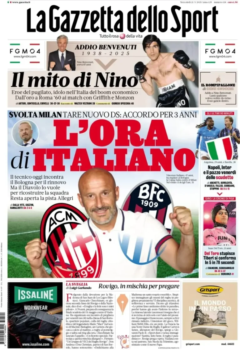 Today's sports newspaper headlines: may 21, 2025