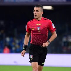 Empoli Calcio Livio Marinelli of Tivoli the referee for Monza-Empoli