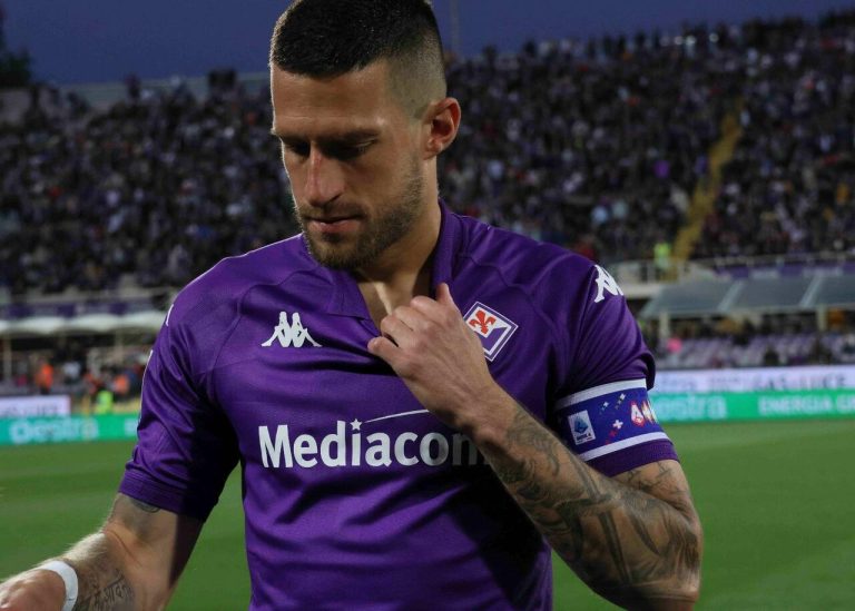 Former Fiorentina captain Cristiano Biraghi also present at the Curva Fiesole festival