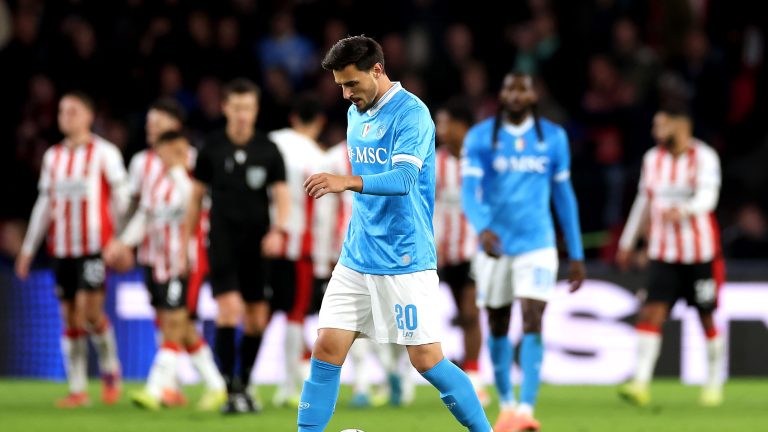 napoli sconfitta vs psv