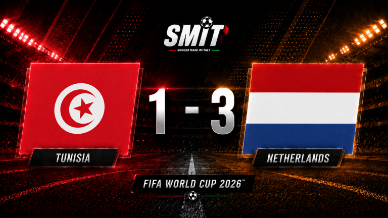 Tunisia 1-3 Netherlands