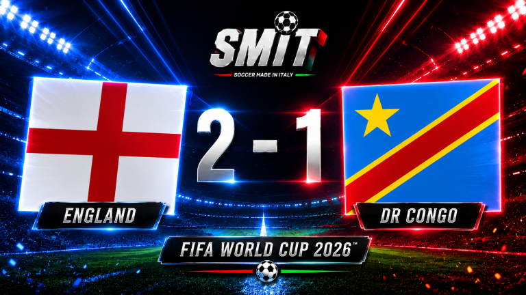 England 2-1 DR Congo