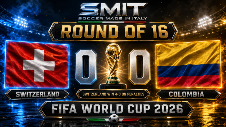 Switzerland 0-0 Colombia