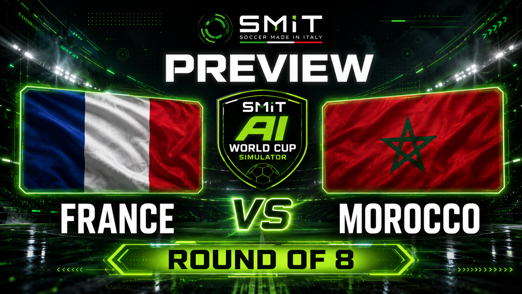 PREVIEW OF FRANCE VS MOROCCO